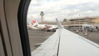 DSC 2686 400x225 NMAXで羽田空港の駐輪場 そして空の旅